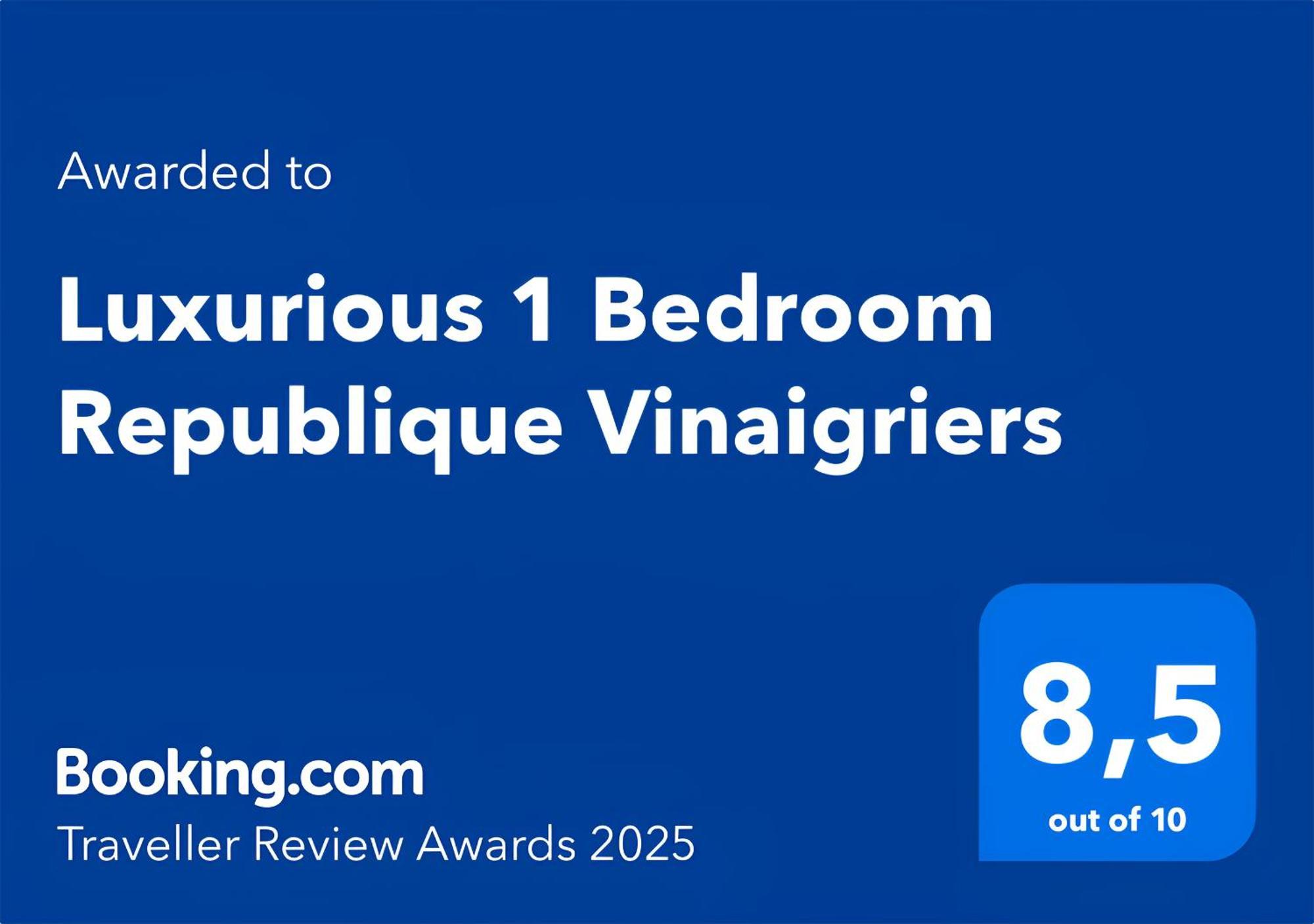 Luxurious 1 Bedroom Republique Vinaigriers Free Netflix Parigi Esterno foto